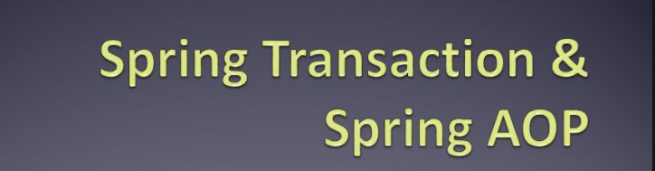 深入理解spring的@Transactional工作原理